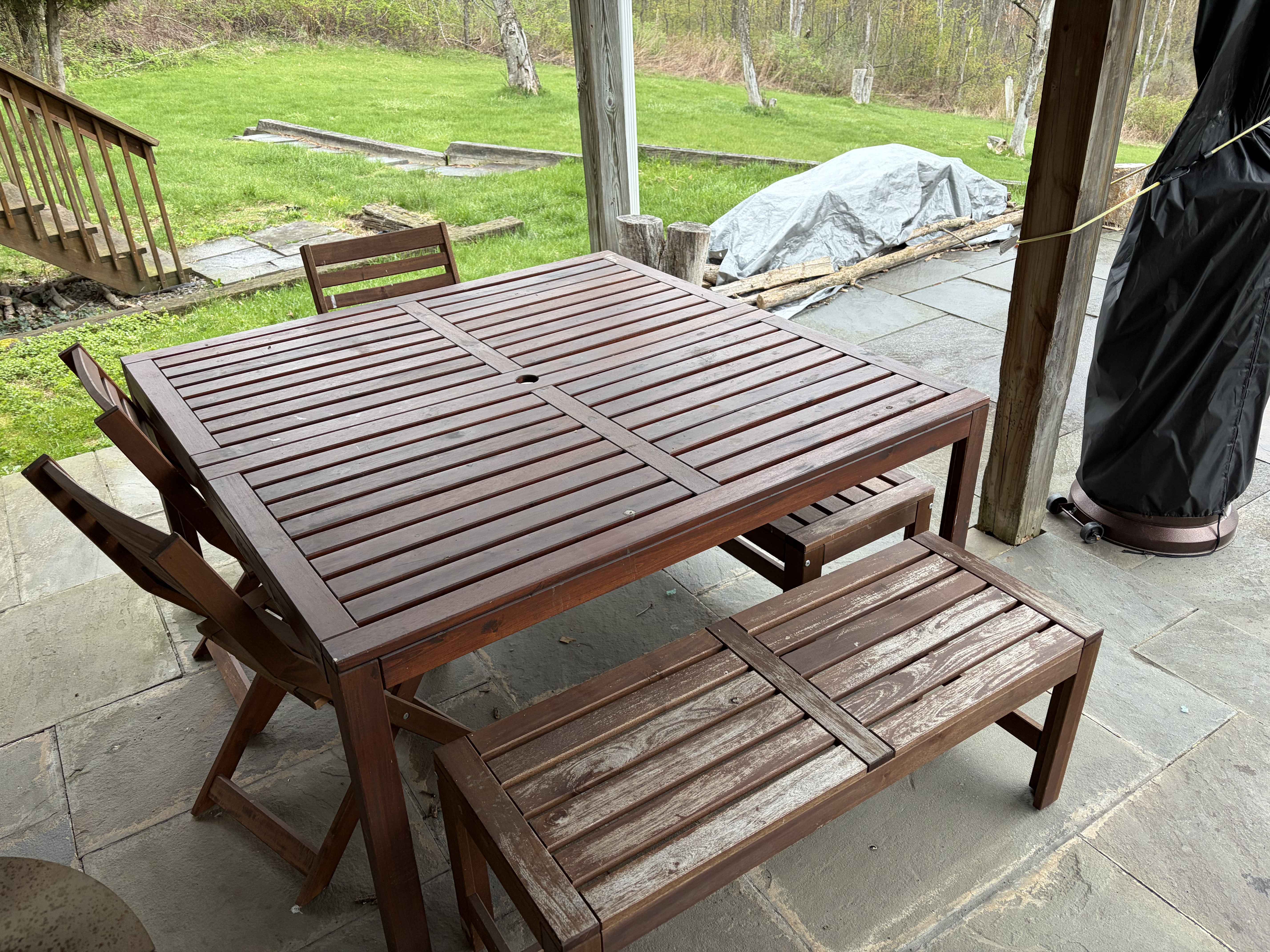 IKEA ÄPPLARÖ Outdoor Dining Set