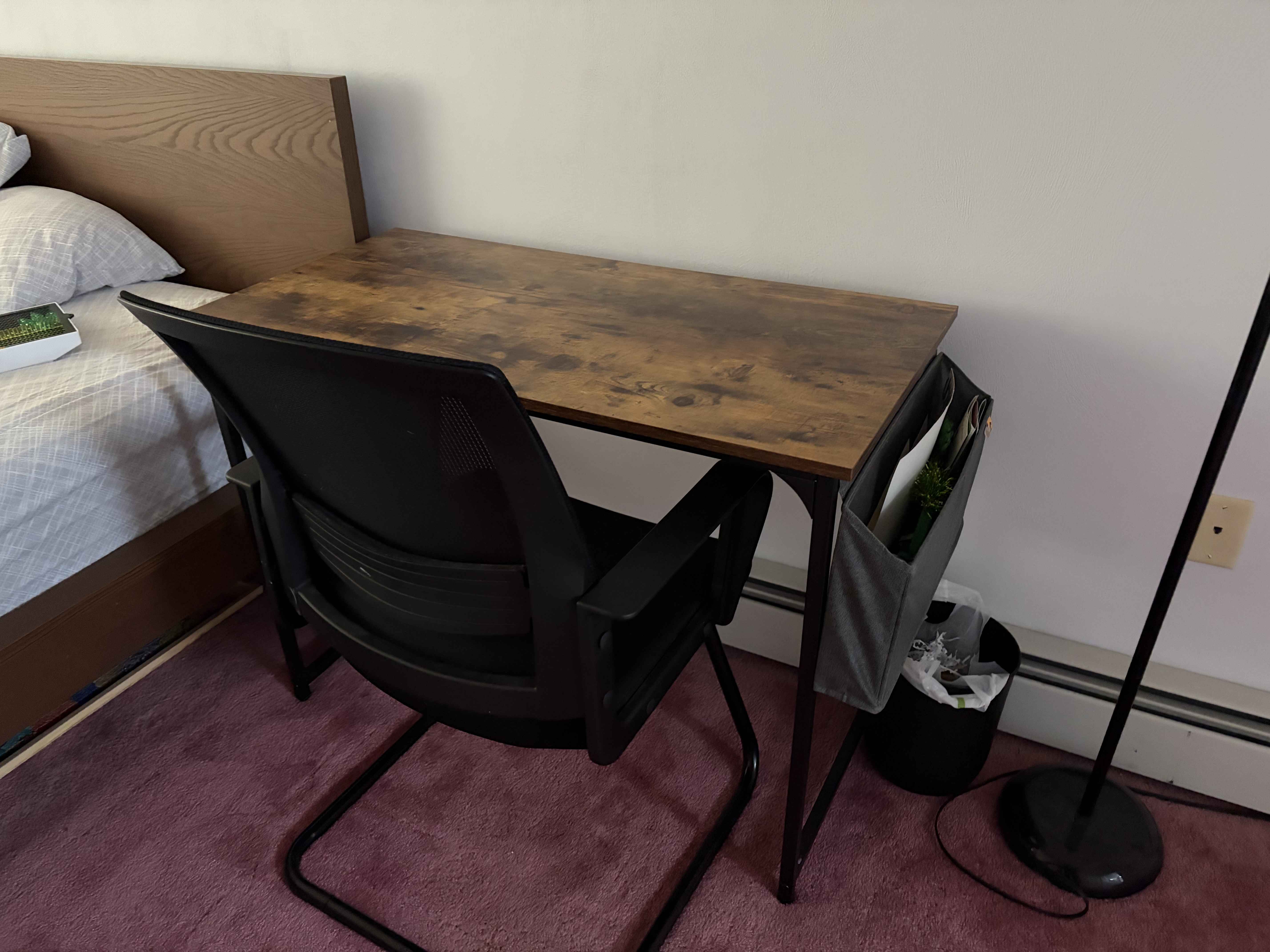 Industrial Rustic Desk & Mesh Chair