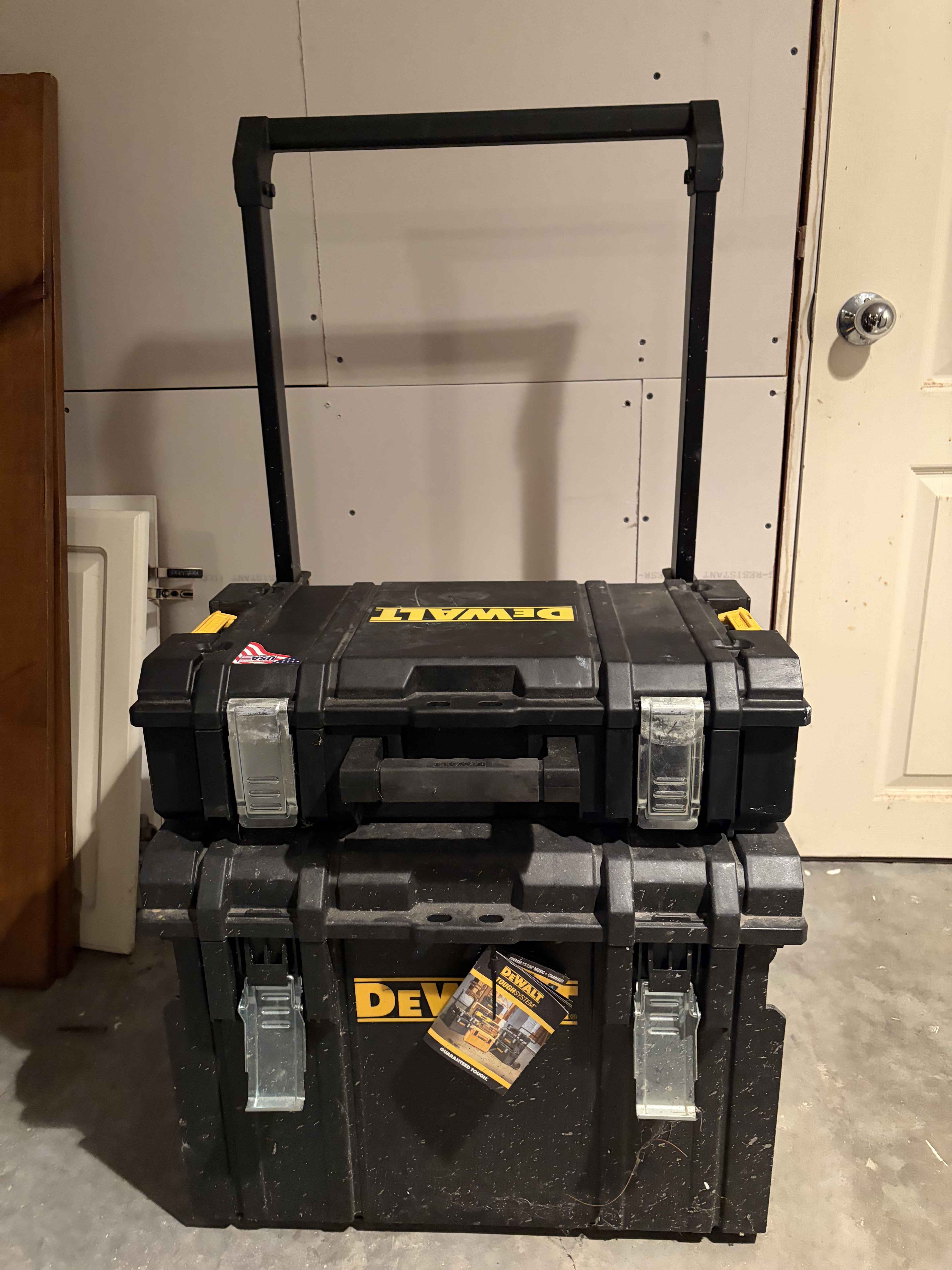 DeWalt 2-Piece Stackable Toolbox Set