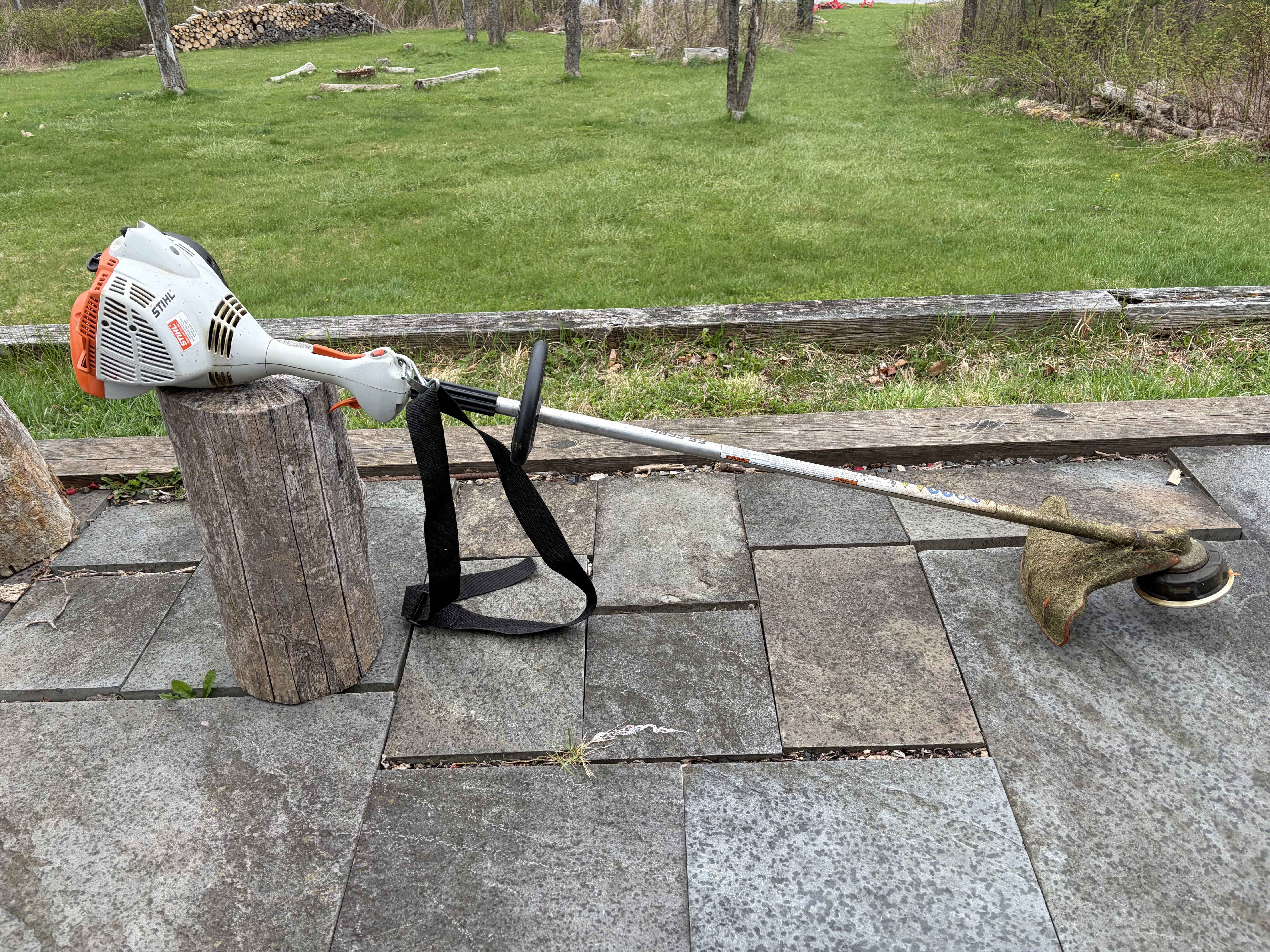 Stihl Gas String Trimmer with Harness